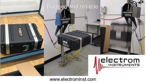 The iTIG III is drop and vibration tested.