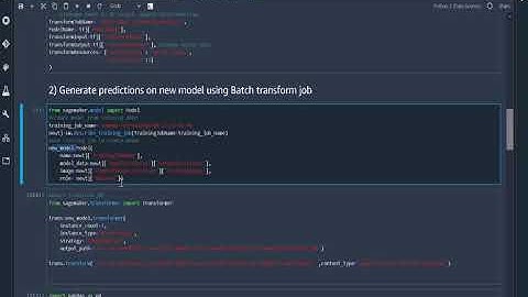 AWS Sagemaker: Evaluating new model using batch transform (pt4)