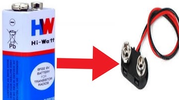 how to make a 9v battery connector |use old 9v battery |easy|useful life hacks |simple hacks|A-Z