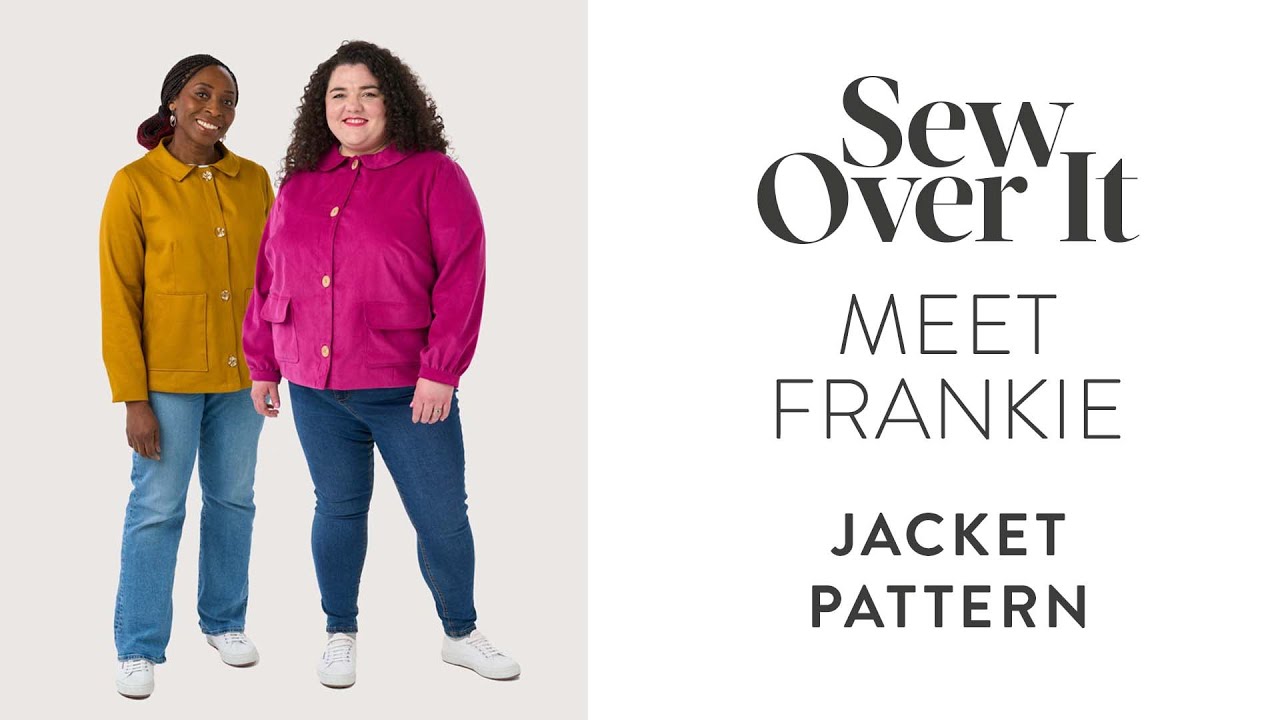 Women's Ollie Bomber Jacket PDF Pattern - Sew a Little Seam