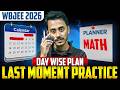WBJEE 2026 MATH : Final Game Plan | WBJEE 2026 Math Revision Plan | LET’S IMPROVE