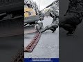 Mini Excavator Track Shoe Installation - Segmented Steel Track for Enhanced Durability and Traction