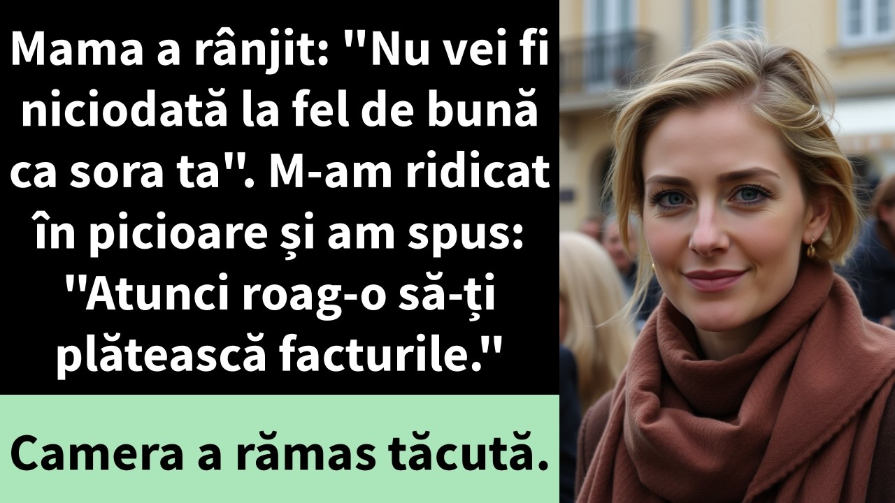 Mama a rânjit: 