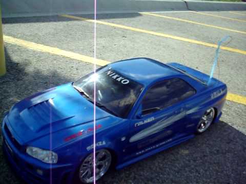 nikko nissan skyline gtr r34
