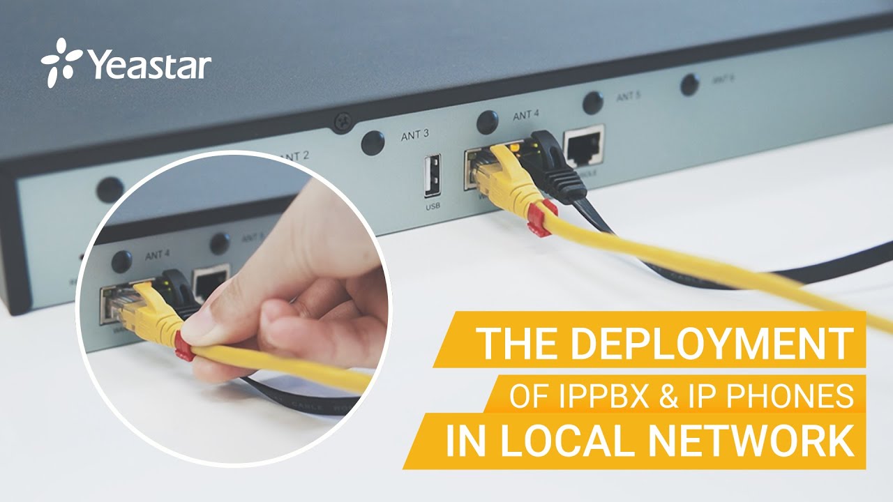 ip pbx คือ  New  The Deployment of IPPBX \u0026 IP Phones in Local Area Network