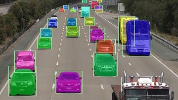 Highway Video - Mask RCNN