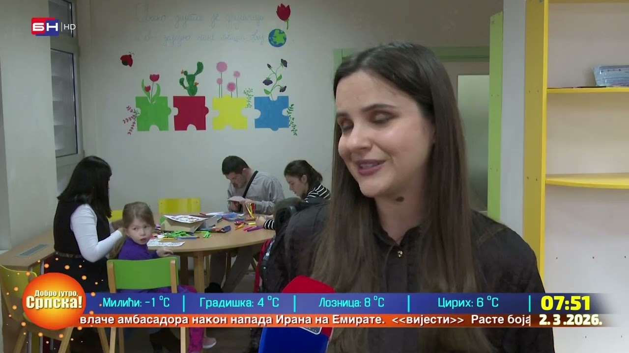 Korisnici dnevnog centra u Bijeljini imaju kompletnu psihosocijalnu pomoć od strane stručnog tima