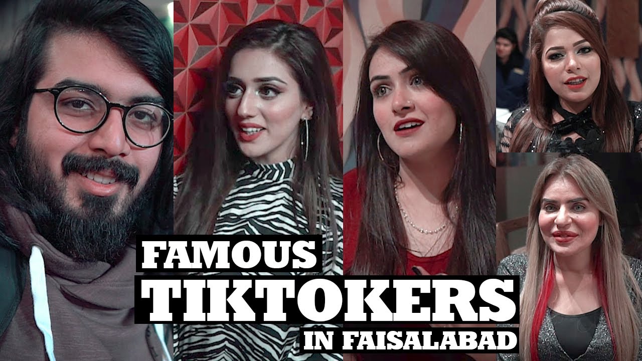 Famous TIKTOKERS In FAISALABAD - TIKTOK MNG
