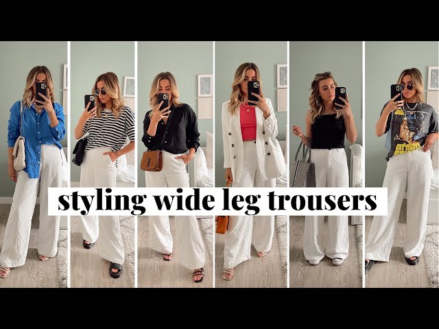 HOW TO WEAR WIDE-LEG PANTS THIS SEASON: 6 STYLING TRICKS - Jessica