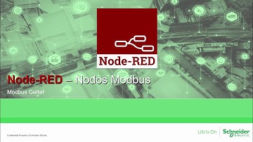 Node RED - Nodos Modbus (Modbus Getter) 2/3 | Schneider Electric