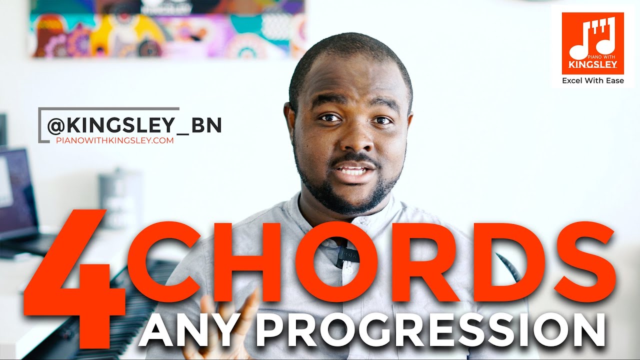 Play Any Progression with ONLY 4 CHORDS (Easy Piano Tutorial)