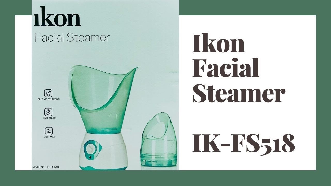 Ikon 2in1 Facial &Nasal Steamer IKFS518 Blue YouTube