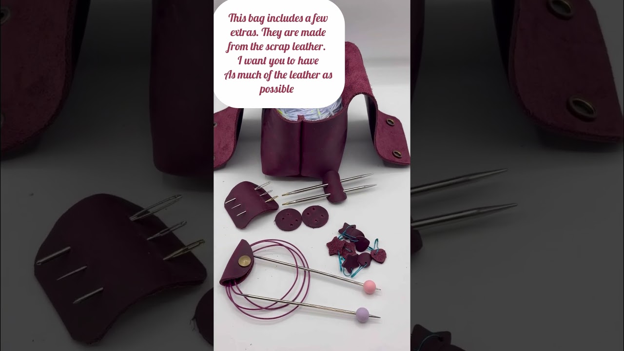 It’s such a beautiful bag. It makes me want to pick up the sock more often