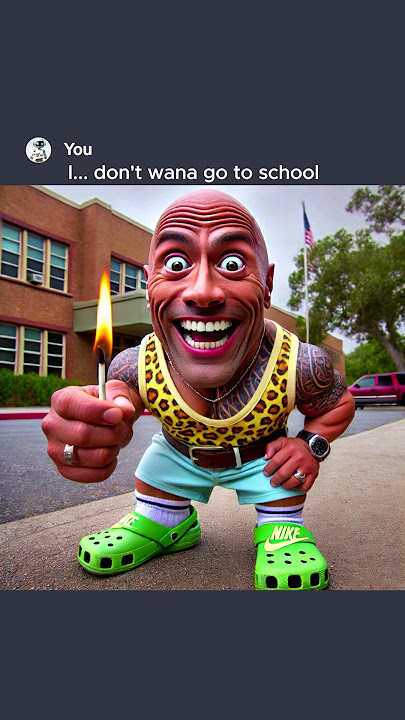 I Don't Wana Go To School (Ai Edition) 📚 #ai #chatgpt #aiart