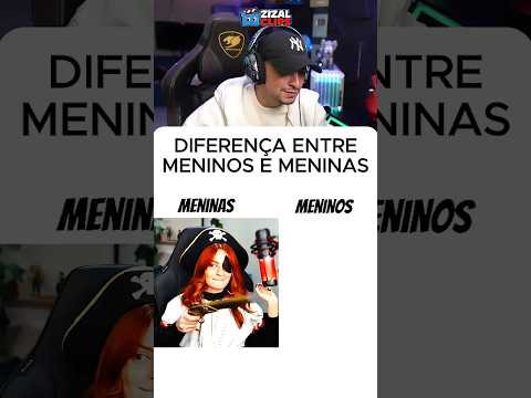 CORINGA VENDO A DIFERENÇA ENTRE MENINOS E MENINAS