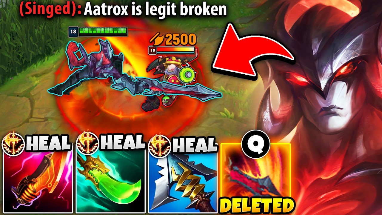Why is Aatrox allowed to do THIS much DAMAGE?! This Lethality build is DISGUSTING