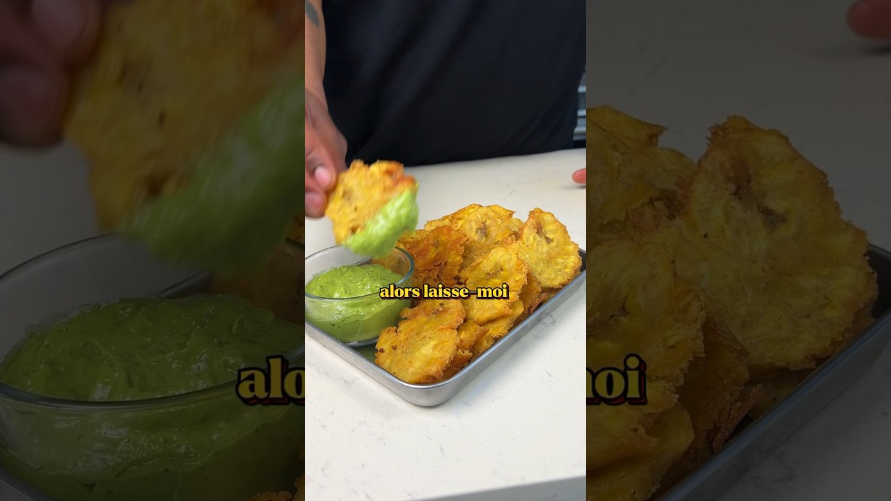 Banan peze haitian tostones