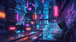 The Last Hacker 💻🌃 | Cyberpunk Coding Music • Future Garage & Dark Ambient for Deep Focus