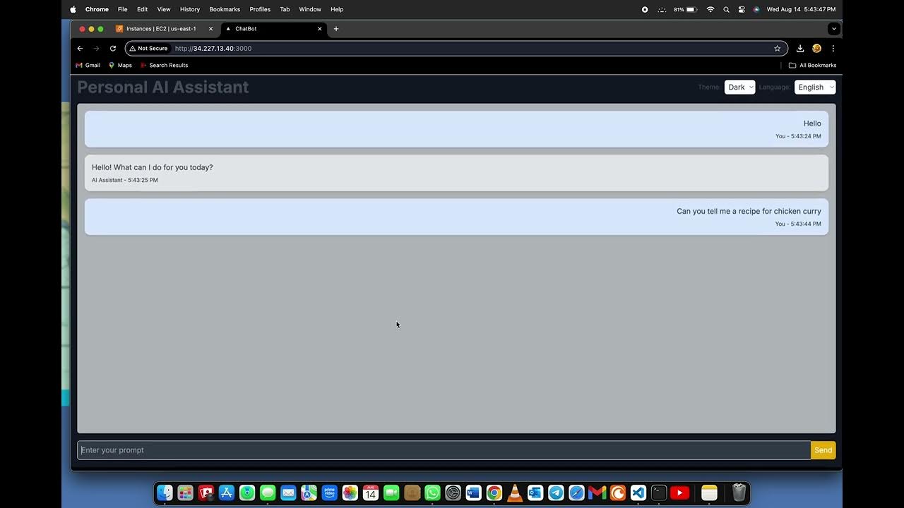 Simple chat bot - YouTube