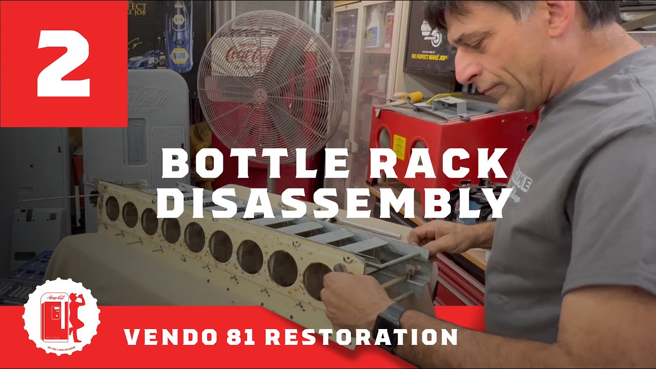 Saving the Bottle Rack | Vendo 81 Coke Machine Restoration - YouTube