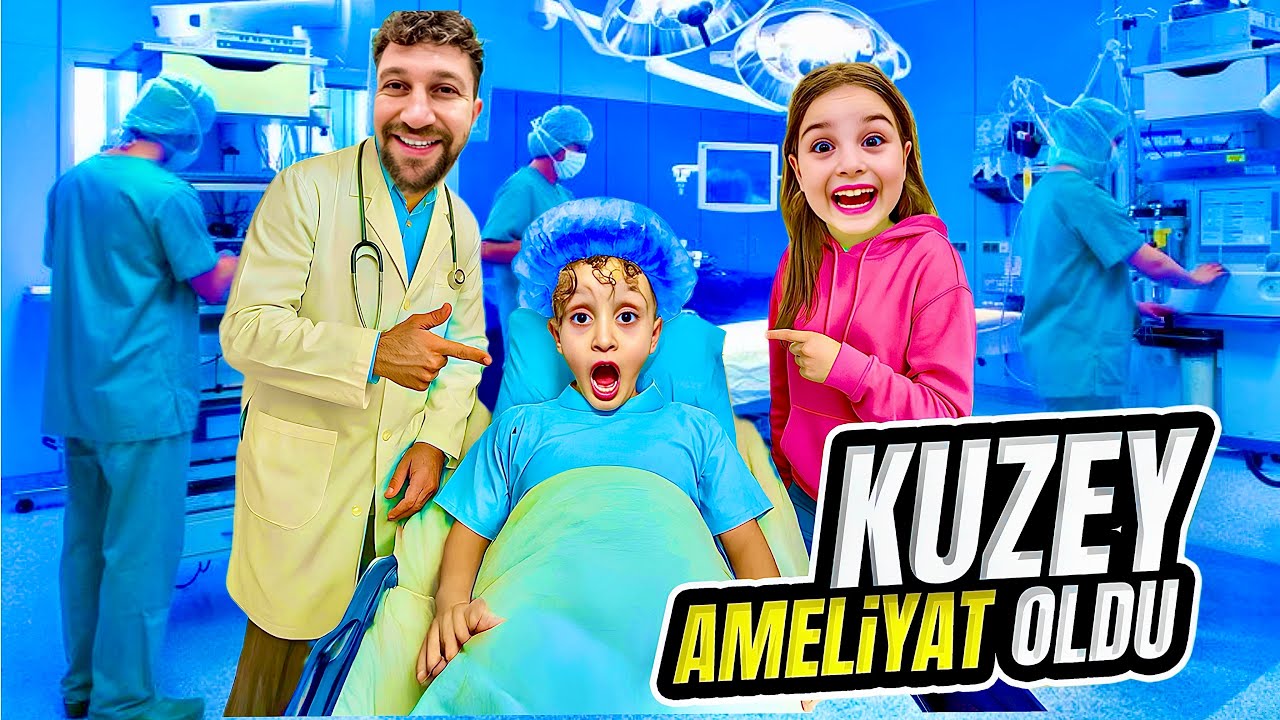 KUZEY AMELİYAT OLDU !! HASTANE VLOG !! KUZEY ELİF !!