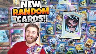 NEW CLASH CARDS RANDOM DECK CHALLENGE! | Clash Royale | NEW CLASH CARDS FUN CHALLENGE! screenshot 5