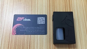 [2Fdeal]S-Rabbit Style 18650 Squonk Box Mod w/ 8ml Bottle