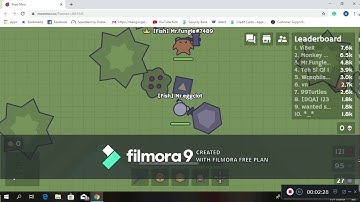 MooMoo.io First Gameplay #1 with Mr.fungle