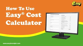How to Use the Easy® Cost Calculator screenshot 5