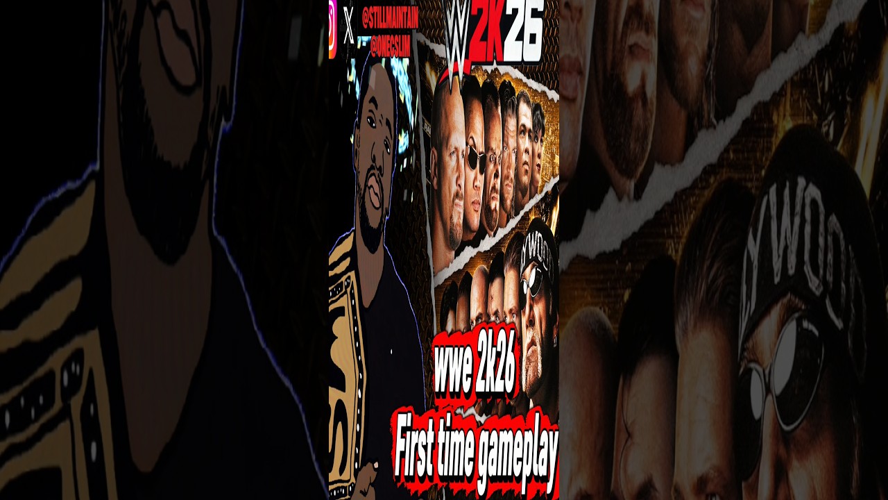WWE 2k26 First Time Gameplay #LiveStream #WWE #WWE2k26 #NintendoSwitch2 #Gameplay #romanreigns m
