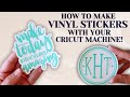 How to make a vinyl sticker decal to sell making money with your cricut cutting machine