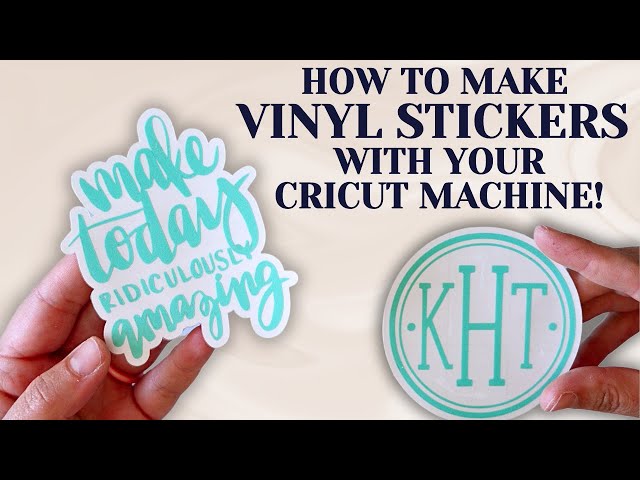 HOW TO MAKE YOUR OWN TUMBLER STICKER DECALS