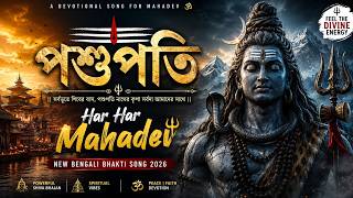 পশুপতি | Har Har Mahadev Bhakti Song | New Bengali Devotional 2026