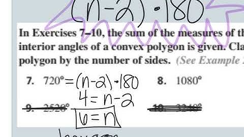Angles of Polygons Notes Video