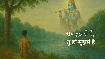 सब तुझसे है, तू ही मुझमें है |   #krishna  #krishnabhajan  #gita #shremadbhagwadgeeta #vedanta