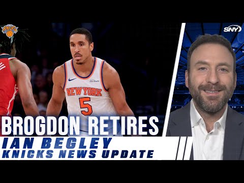 What Brogdon retiring means for Knicks roster, plus how team is managing Robinson's minutes
