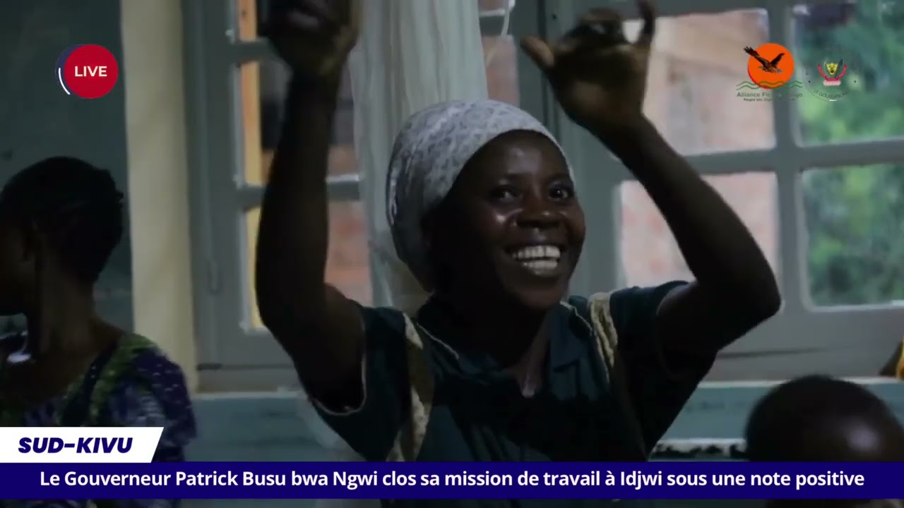 Le Gouverneur Patrick Busu bwa Ngwi clos sa mission de travail à Idjwi sous une note positive