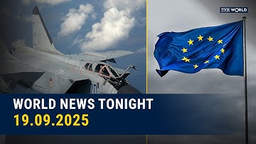 Russia violates NATO airspace, as EU rolls out 19th sanctions package on Moscow | World News Tonight
