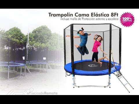 Atletis - Cama Elástica Trampolín para Niños 8 FT 244 cm