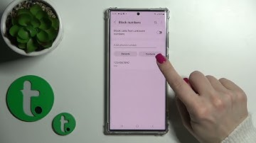 How to Unblock Phone Number in Samsung Galaxy S23 Ultra - Remove Number from Blacklist