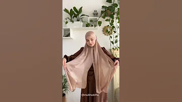 لفة حجاب للمناسبات بسيطة ورقيقة 