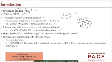 Logical Operators in R