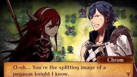 Fire Emblem Fates: DLC - Xenologue Before Awakening Caeldori and Chrom Conversation