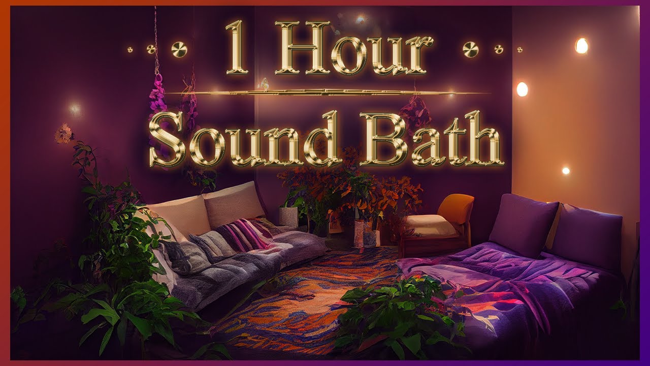 1 Hour Sound Bath | Deeply Relaxing Music | Crystal Bells | For Sleep ...