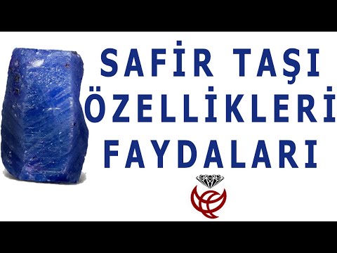 Video: Mavi taşlar. Değerli safirler ve özellikleri