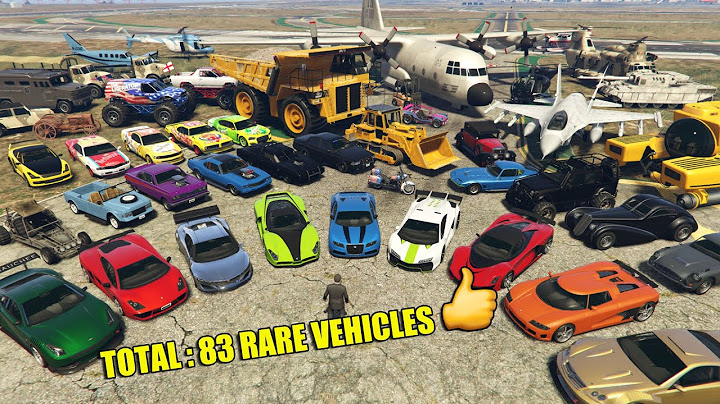 All Rare & Secret Cars in GTA 5 (Hidden Vehicle Locations Guide - Story Mode)