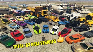 All Rare & Secret Cars in GTA 5 (Hidden Vehicle Locations Guide  Story Mode)