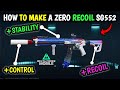How to Make NO RECOIL SG552 in Delta Force Mobile (Zero Recoil Build)