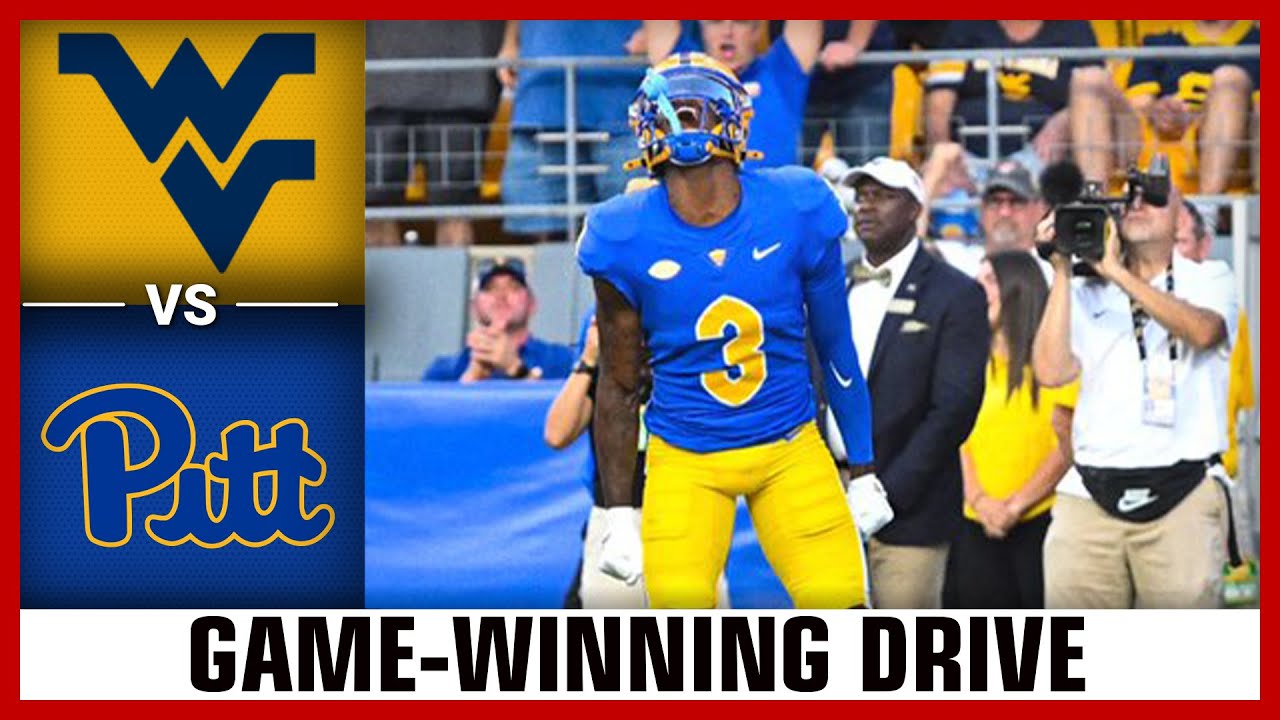 Pitt wins the Backyard Brawl with a Perfect Drive - YouTube