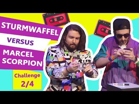 WICKELN BIS DER ARZT KOMMT: Sturmwaffel vs. MarcelScorpion | #MiniSturmiShow